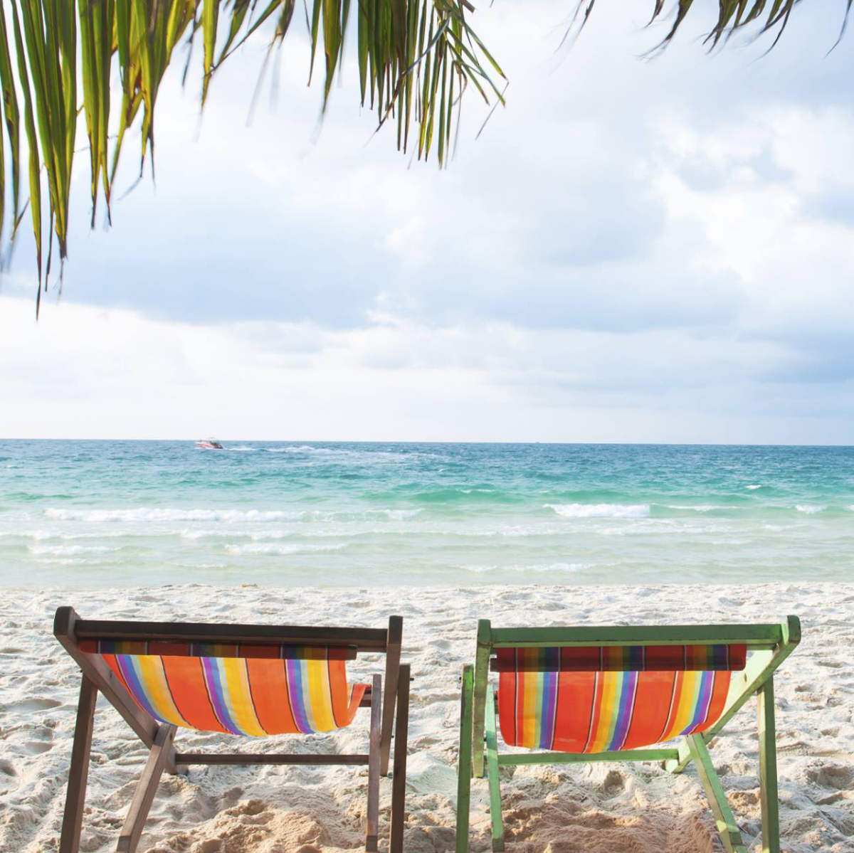 tropical beach ocean
