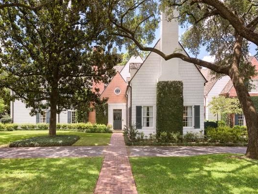 Houston, real estate, August 2017, George R. Brown's River Oaks Mansion, 3363 Inwood Dr, exterior