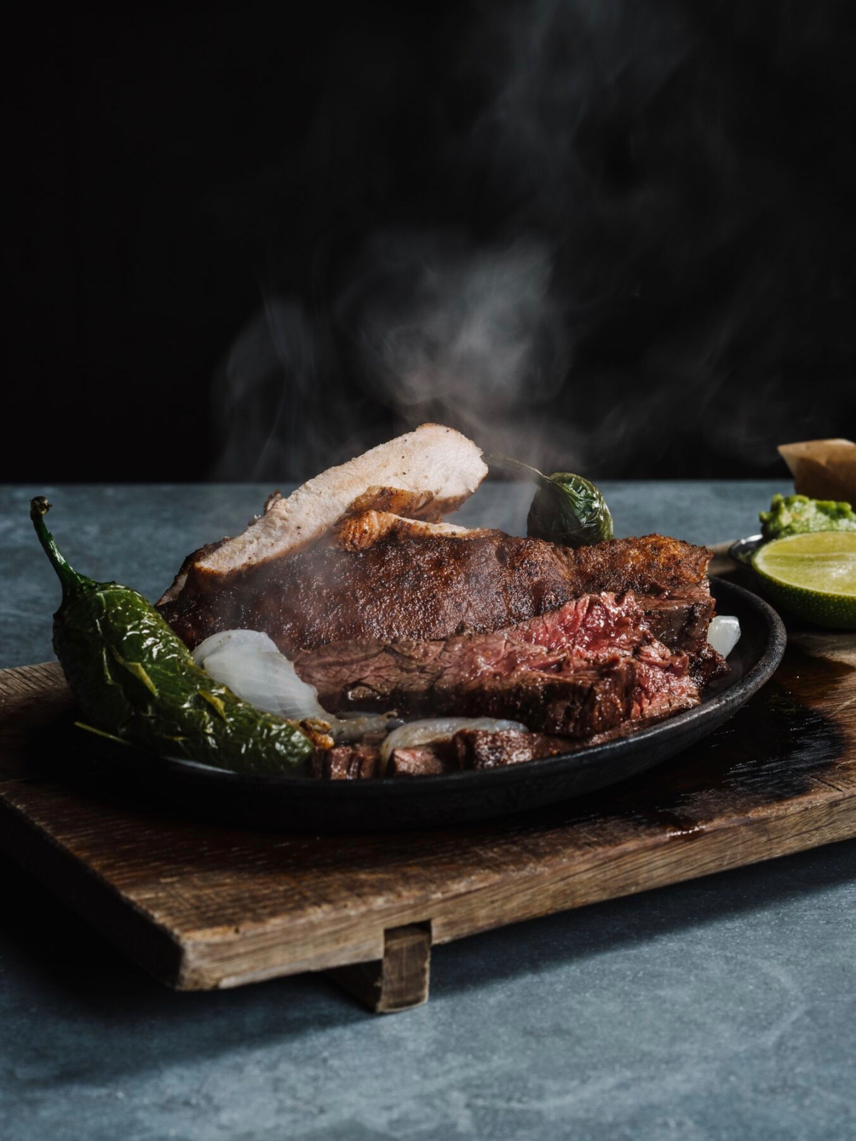Superica mixed fajitas