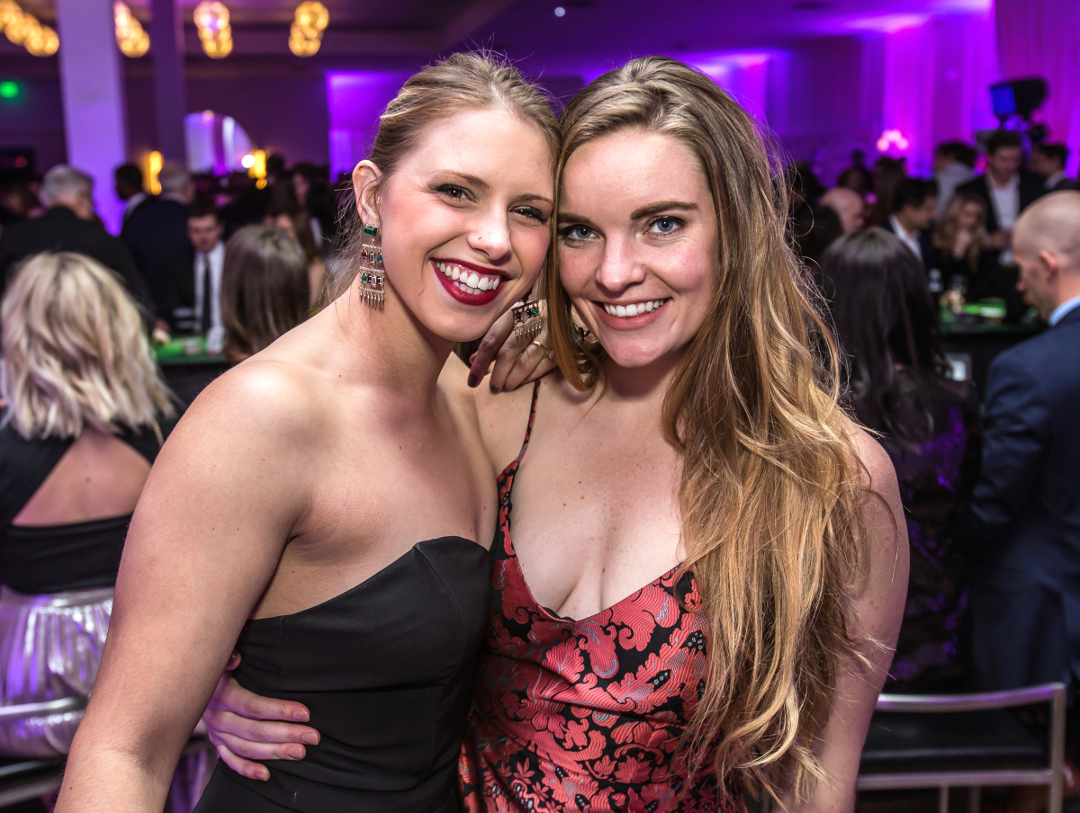 Dallas, CASAblanca gala, January 2018, Courtney Head, Annalee Webster