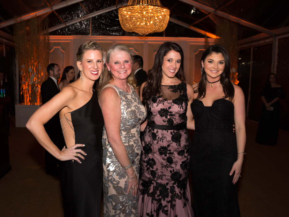 Houston, JLH Charity Ball, February 2018, Jamie Hons, Joni Fichter, Hannah Gelbs, Peyton Wallace