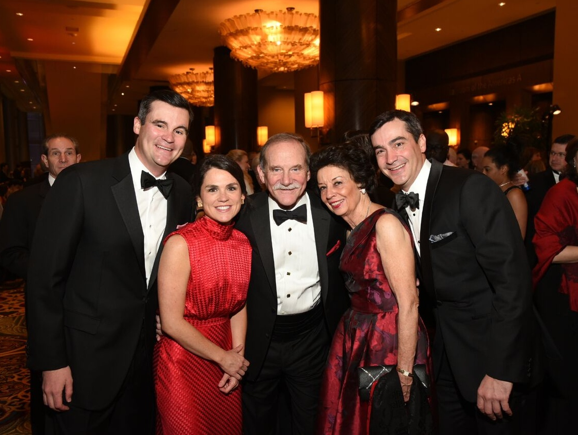 Houston, Heart Ball, February 2018, Matthew Goossen, Lacey Goossen, Marty Goossen, Kathy Goossen, Jay Goossen