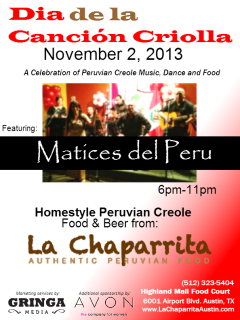 La Chaparrita day of the creole song celebration party