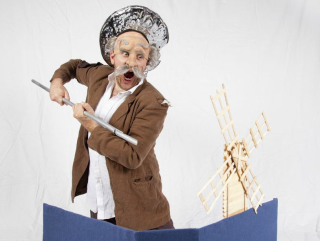 Zeb West in Innocent When You Dream as Don Quixote presented by Trouble Puppet
