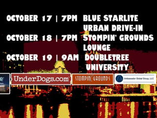 Austin Indie Flix Showcase flyer with locations