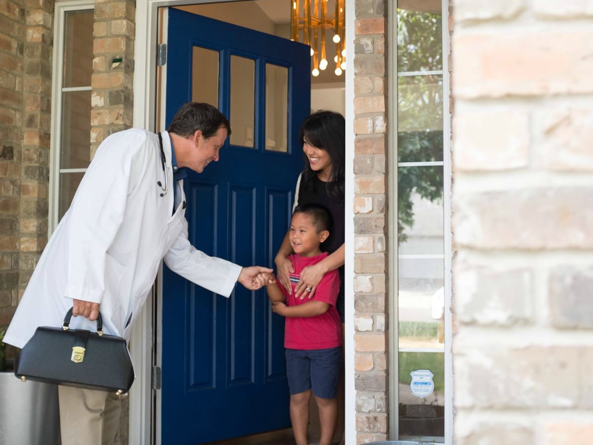 Nurse makes house call