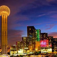 Reunion Tower and Hyatt Regency Dallas