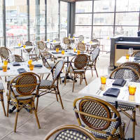 Houston, new patios, March 2017, Brasserie du Parc