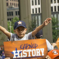 "Eye on Houston: High School Documentary Photography" opening day