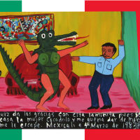 “¡Arte Loco en Lámina de Metal!” opening reception