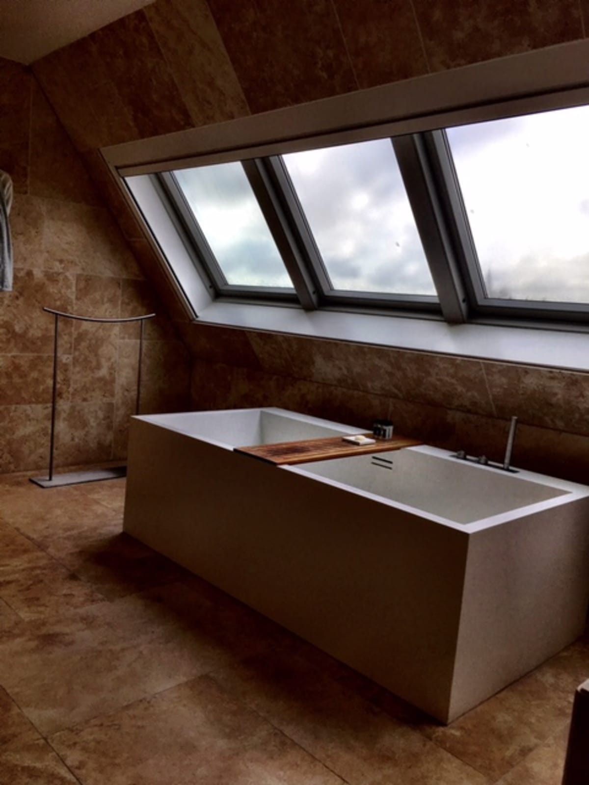 hotel bathtub