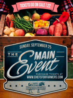 Chefs for Farmers presents The Main Event