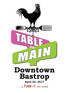 City of Bastrop presents Table on Main