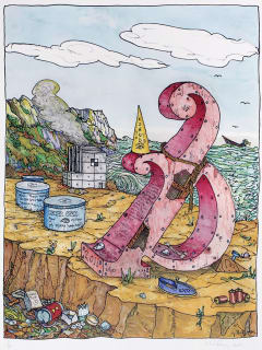 Bivins Gallery presents William T. Wiley: Where the Rub Her Meats the Rode