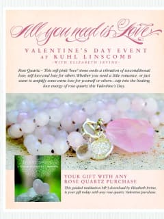 Designer appearance & trunk show: Valentine's Day with Elizabeth Irvine