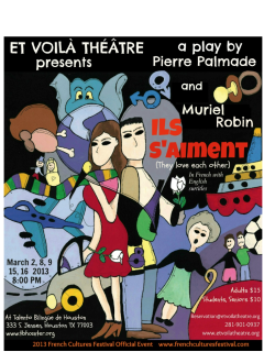 French Cultures Festival: Et Voilà Théâtre presents <i>Ils s'aiment (They love each other)</i>