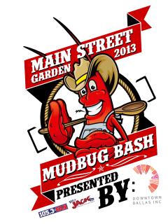 Mudbug Bash, Main Street Garden