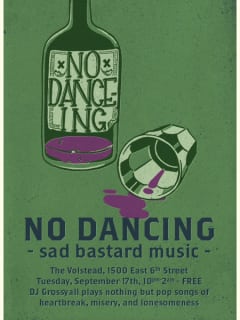 No Dancing Sad bastard music