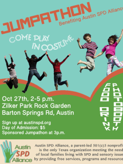 poster for Austin SPD Alliance jumpathon