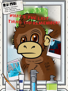 poster for 20x2 SXSW Interactive show What's the last thing you remember