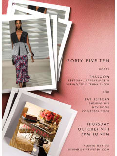 Thakoon Spring 2015 Trunk Show