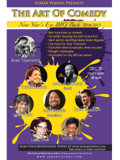 JoMar Visions art opening reception: "The Art of Comedy"