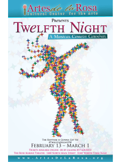 Artes de la Rosa presents Twelfth Night