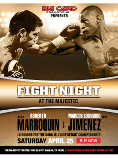 Fight Night at the Majestic