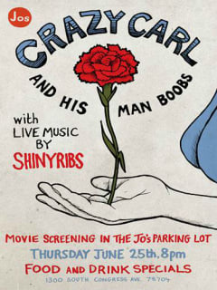 Crazy Carl And His Man Boobs_film screening_Jo's Coffee_June 2015