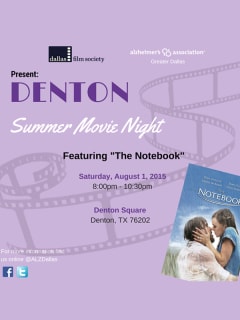 Denton Summer Movie Night: The Notebook