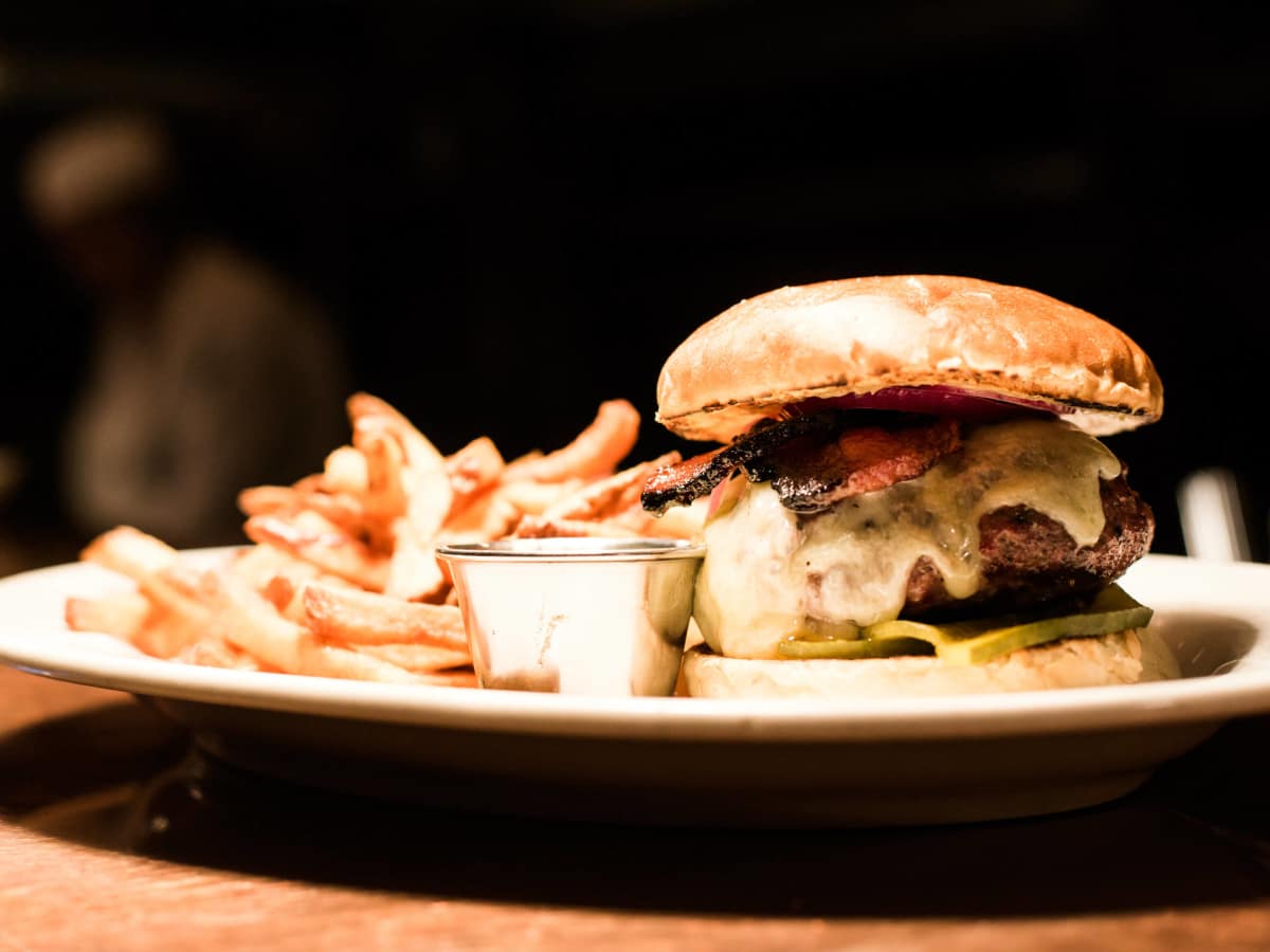 Burger at Hibiscus in Dallas