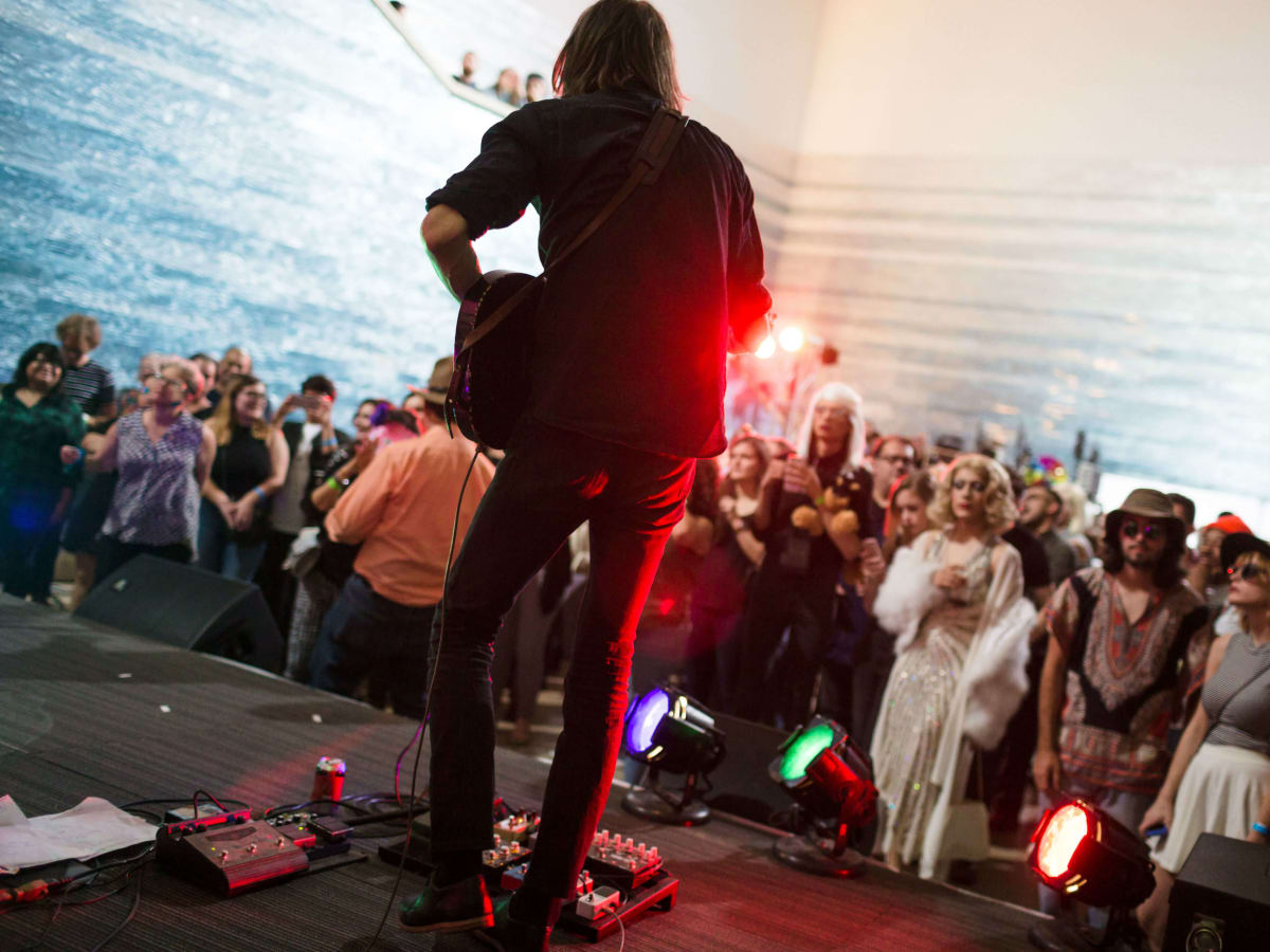 Blanton Museum of Art B Scene Inevitable Warhol Happening 2016 Christian Bland and the Revelators