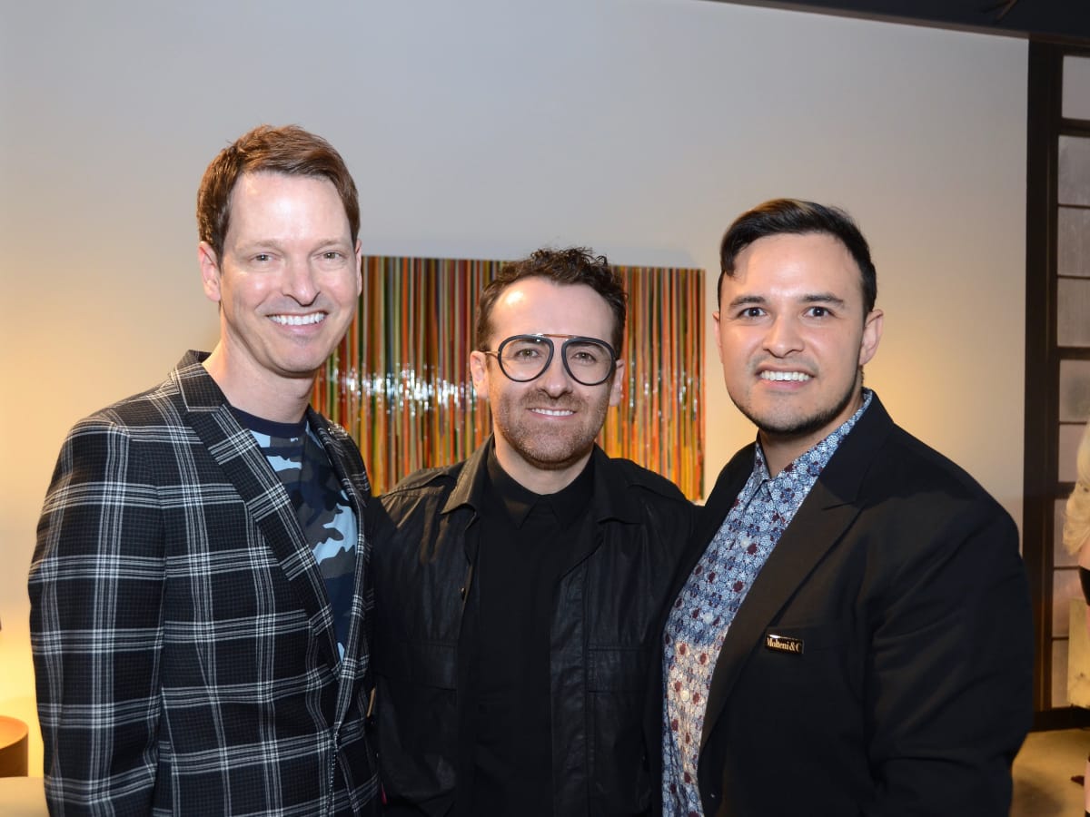 BeDESIGN cocktail party, Brian McCulloch, Jeremy Garcia, Jason Spencer