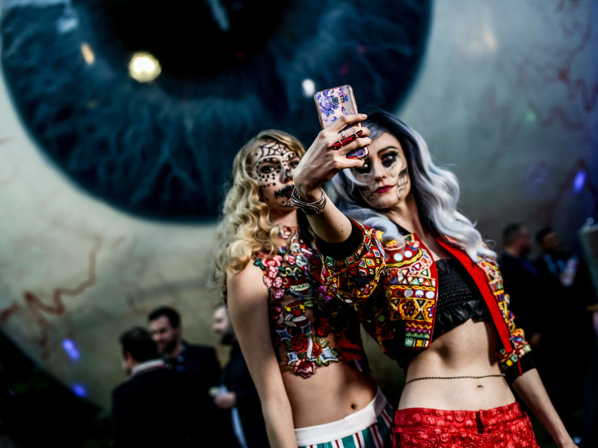 Skeleton models at Eye Ball at the Joule 2017