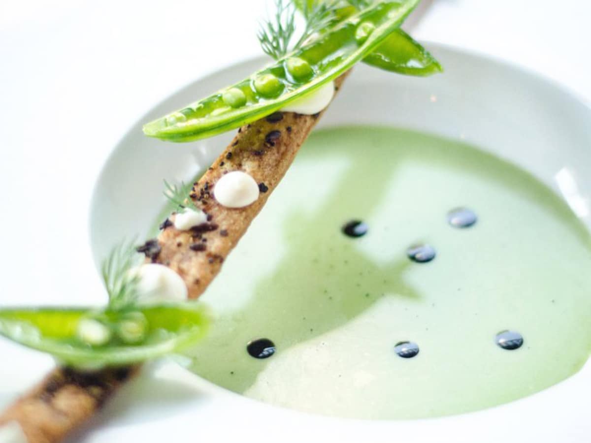 Restaurant Gwendolyn pea soup