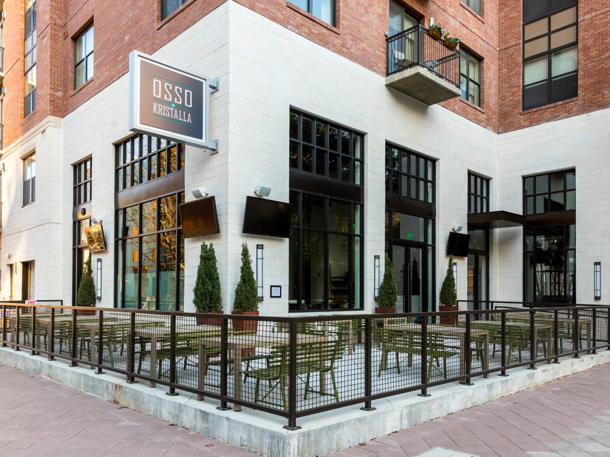 Houston, new patios, April 2017, Osso and Kristalla