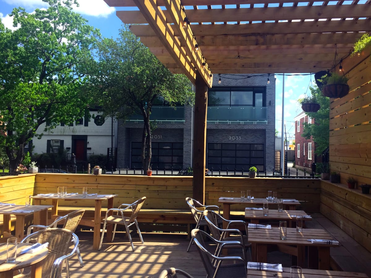 Houston, new patios, April 2017, Nobies