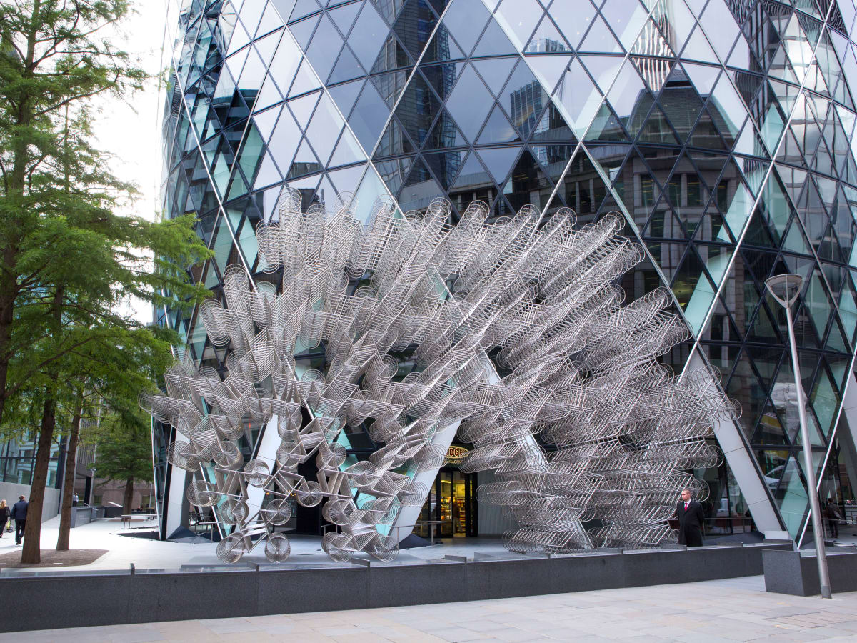 Forever Bicycle 2014 by Ai Weiwei in London
