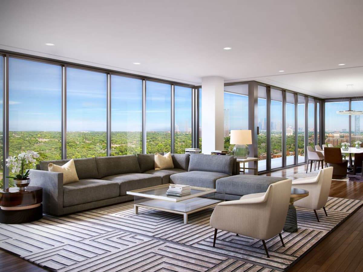 Slideshow Two 10 million penthouses top out conversion of River Oaks tower into luxury high