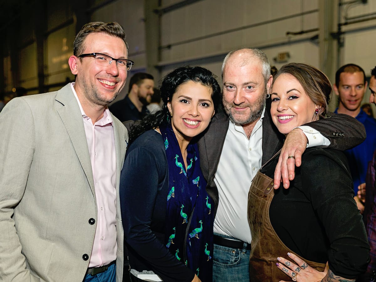 Tastemaker Awards 2018 Frank Krockenberger, Linda Salinas, Richard Knight, Leslie Krockenberger