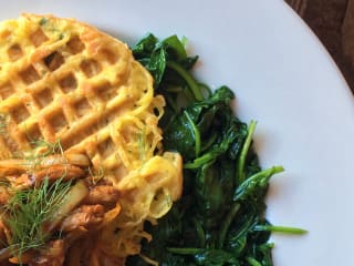 Citizen Eatery Austin parsnip waffle