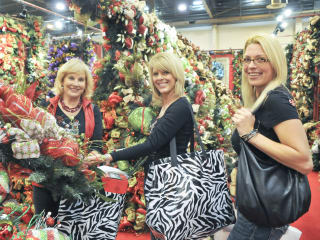 008, Nutcracker Market Saks luncheon, November 2012, Elva Hollenshead, Karen Banister, Cheryl Wheeler
