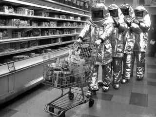 News_The Residents_Grocery Store_astronauts