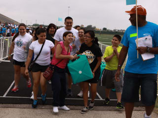 Students participate in charity event Walk for Water presented by A Legacy of Giving