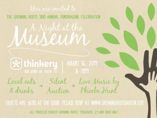 Growing Roots Night at the Museum fundraiser event