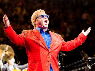 Elton John, March 2013, Toyota Center