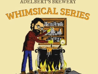Adelbert's Brewrey Whimsical Series label Hibiscus Saison July 2015