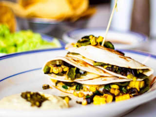 Taco Diner chicken al pastor tacos