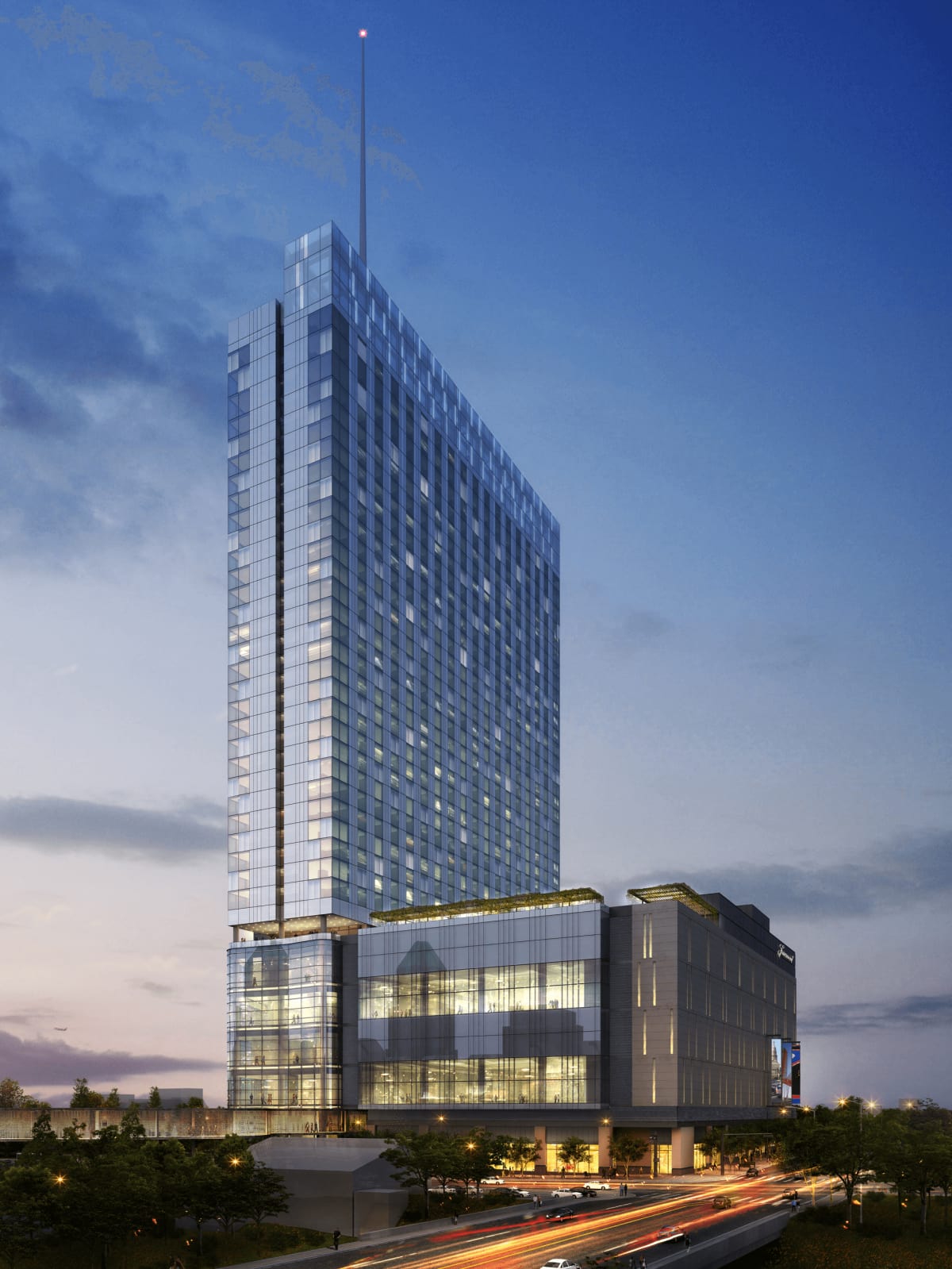 The Fairmont Austin Hotel Rendering October 2014