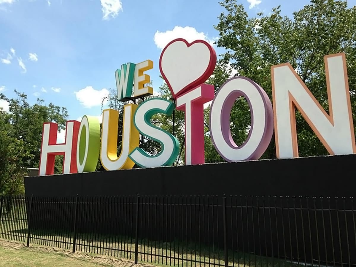 A sneak peek of what's replacing the iconic 'We Love Houston' sign